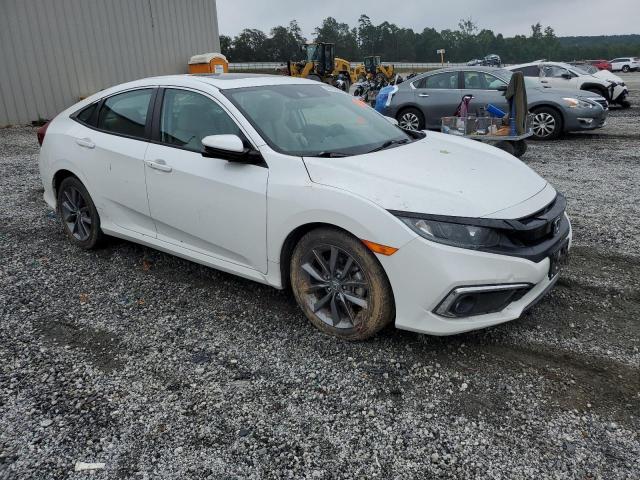 2HGFC1F72KH650931 - 2019 HONDA CIVIC EXL WHITE photo 4