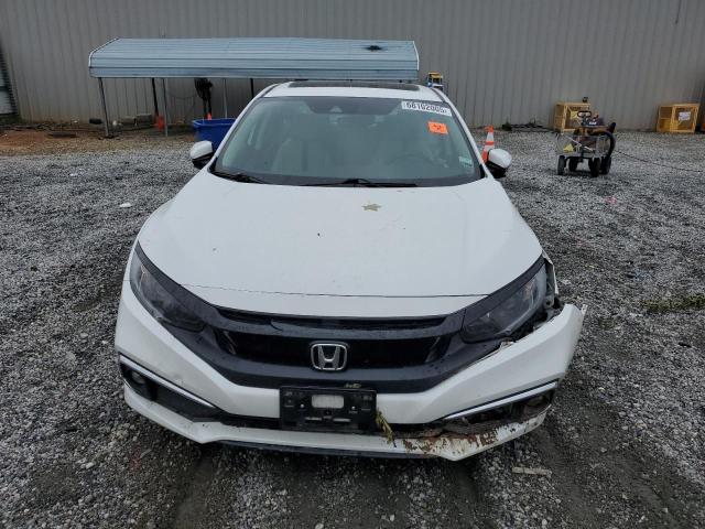 2HGFC1F72KH650931 - 2019 HONDA CIVIC EXL WHITE photo 5