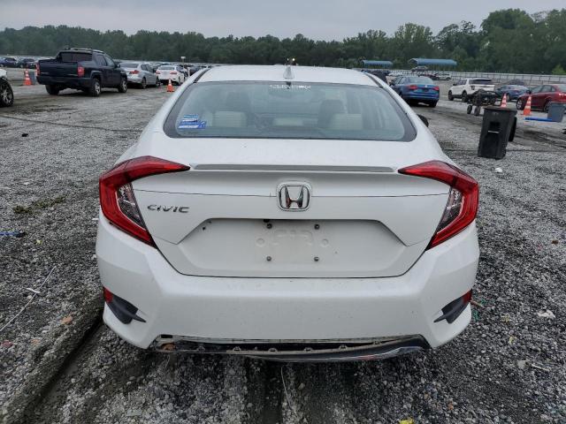 2HGFC1F72KH650931 - 2019 HONDA CIVIC EXL WHITE photo 6
