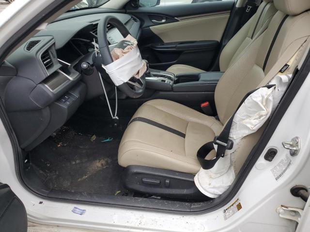 2HGFC1F72KH650931 - 2019 HONDA CIVIC EXL WHITE photo 7