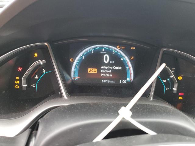 2HGFC1F72KH650931 - 2019 HONDA CIVIC EXL WHITE photo 9