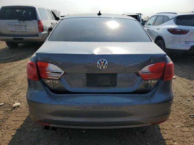 3VWDX7AJ5DM455438 - 2013 VOLKSWAGEN JETTA SE GRAY photo 6