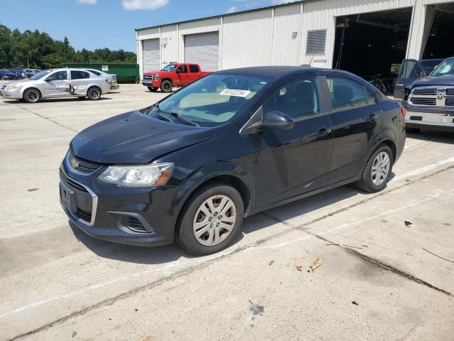 1G1JB5SH2H4155550 - 2017 CHEVROLET SONIC LS BLACK photo 1