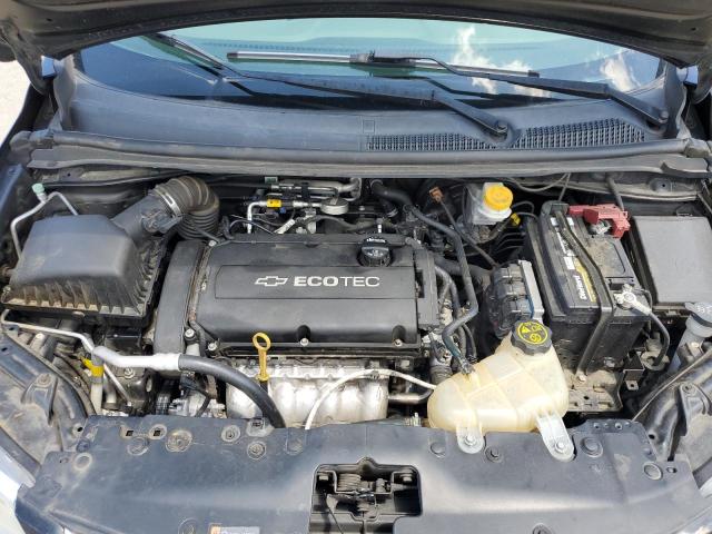 1G1JB5SH2H4155550 - 2017 CHEVROLET SONIC LS BLACK photo 11