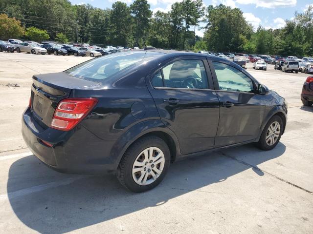 1G1JB5SH2H4155550 - 2017 CHEVROLET SONIC LS BLACK photo 3