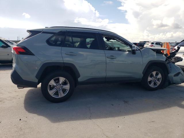 2T3W1RFV6NW217120 - 2022 TOYOTA RAV4 XLE GREEN photo 3