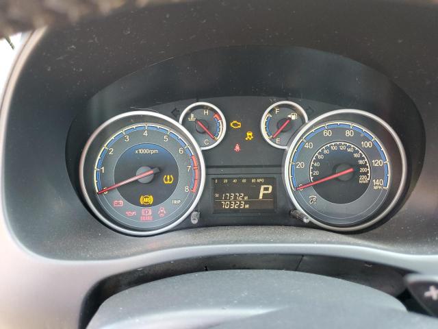 JS2YA5A51C6300015 - 2012 SUZUKI SX4 RED photo 9