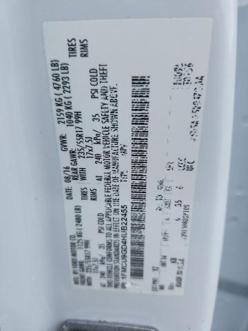 1FMCU9GD4HUB22455 - 2017 FORD ESCAPE SE WHITE photo 14