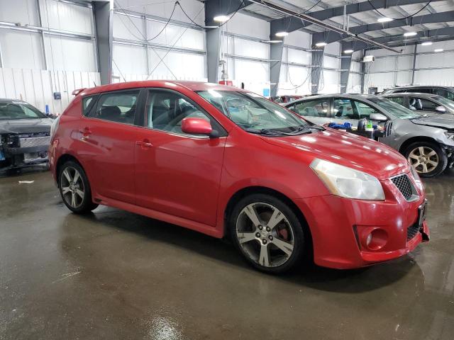 5Y2SR6E06AZ417890 - 2010 PONTIAC VIBE GT RED photo 4