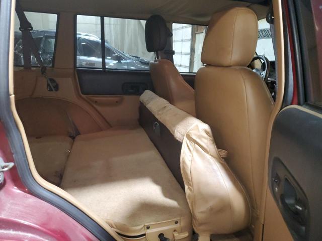 1J4FJ68S5WL141034 - 1998 JEEP CHEROKEE SPORT წითელი ფოტო 11