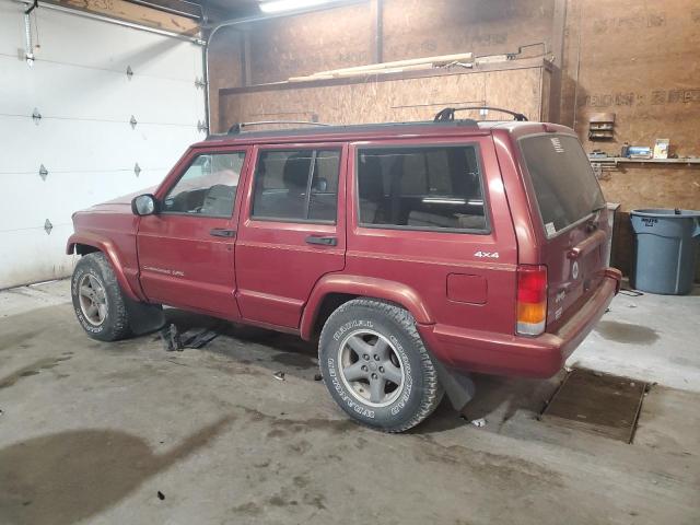 1J4FJ68S5WL141034 - 1998 JEEP CHEROKEE SPORT წითელი ფოტო 2