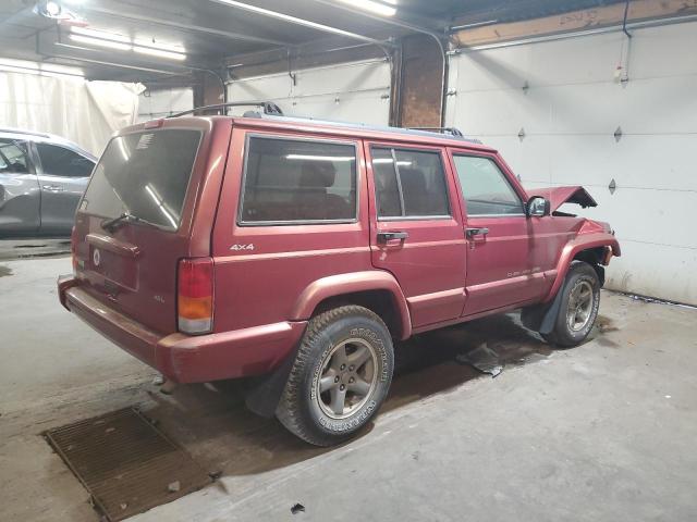 1J4FJ68S5WL141034 - 1998 JEEP CHEROKEE SPORT წითელი ფოტო 3