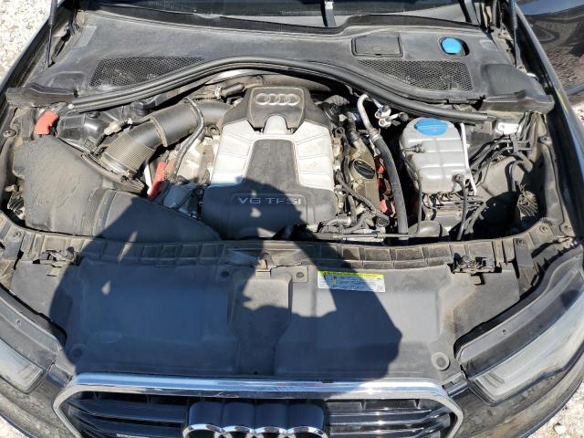 WAUHGAFC3FN033539 - 2015 AUDI A6 PRESTIGE შავი ფოტო 11