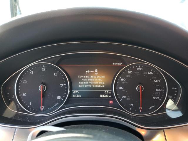 WAUHGAFC3FN033539 - 2015 AUDI A6 PRESTIGE შავი ფოტო 9