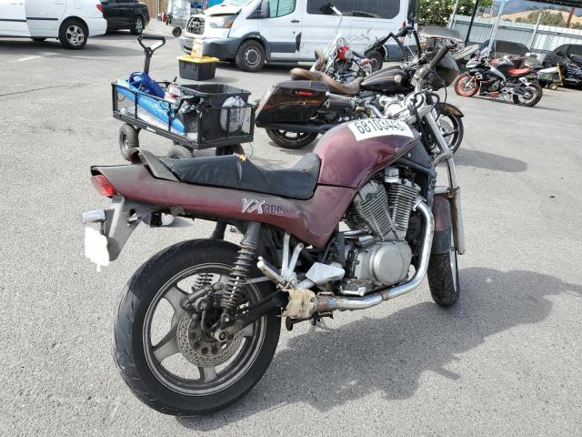 JS1VS51A4L2101534 - 1990 SUZUKI VX800 BURGUNDY photo 4