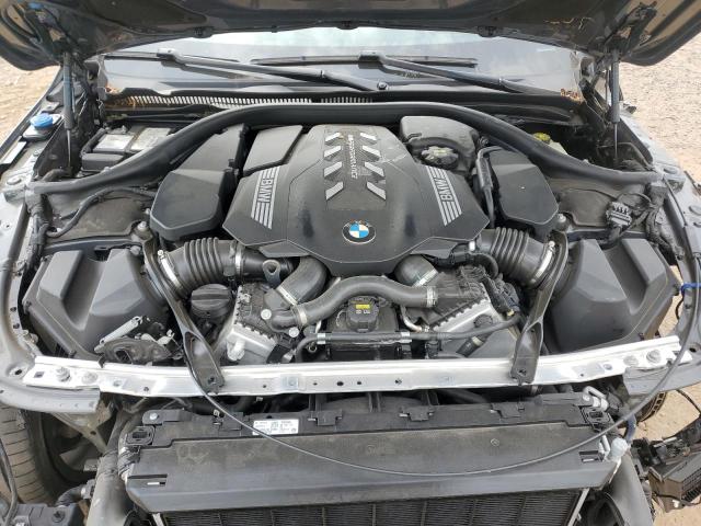 WBAGV8C06MCF63763 - 2021 BMW M850XI GRAY photo 11