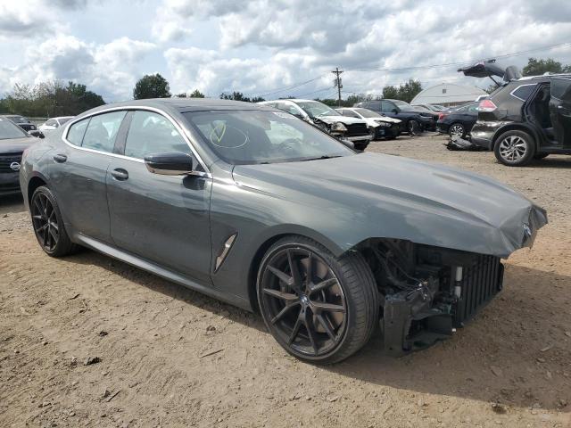 WBAGV8C06MCF63763 - 2021 BMW M850XI GRAY photo 4