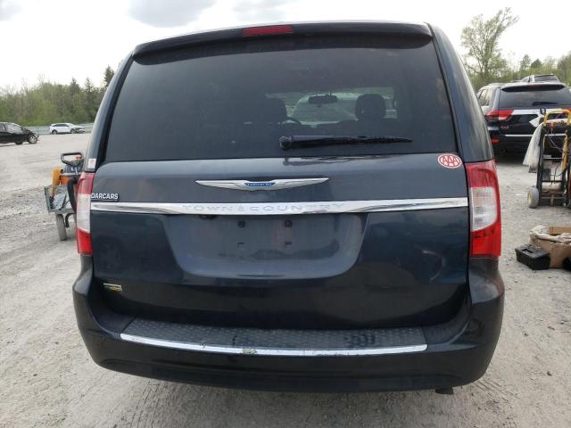 2C4RC1BG0ER271698 - 2014 CHRYSLER TOWN & COU TOURING BLUE photo 6