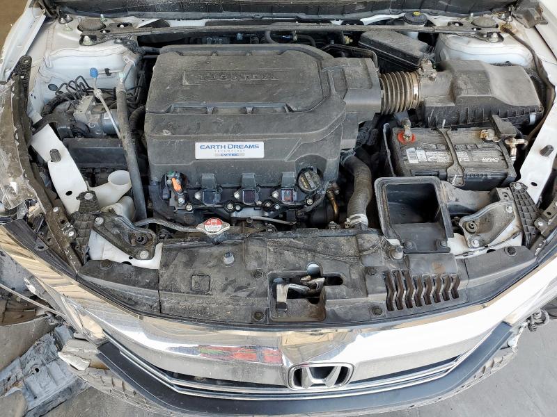 1HGCR3F08HA000007 - 2017 HONDA ACCORD EXL WHITE photo 11