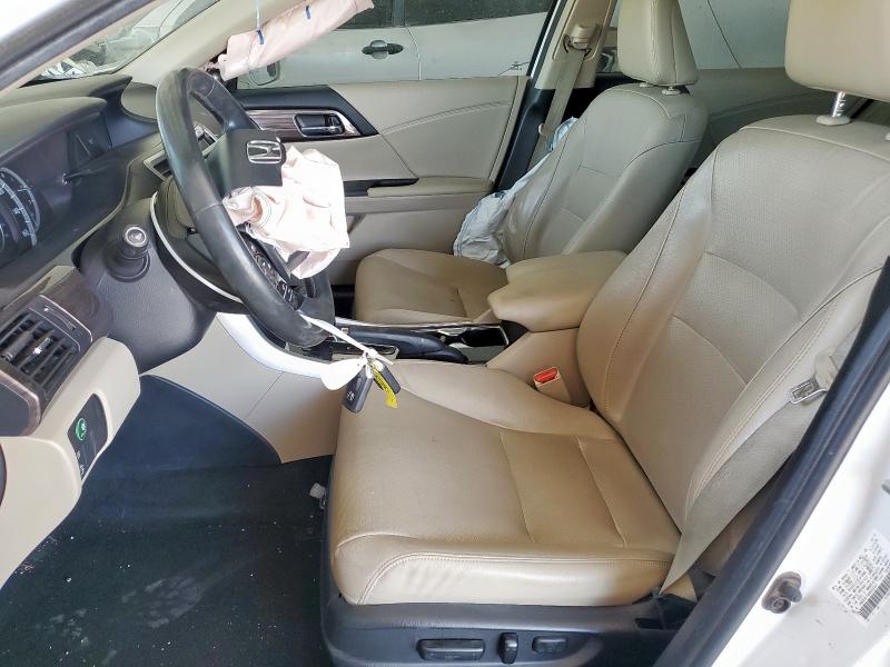 1HGCR3F08HA000007 - 2017 HONDA ACCORD EXL WHITE photo 7