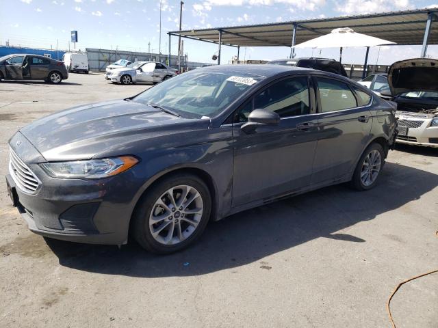 3FA6P0HD9LR115106 - 2020 FORD FUSION SE GRAY photo 1