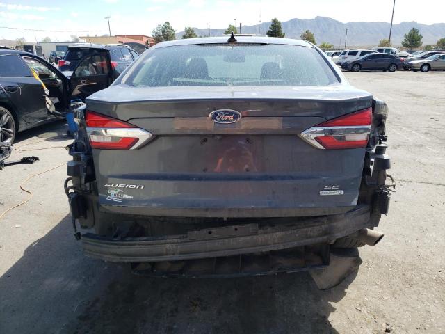 3FA6P0HD9LR115106 - 2020 FORD FUSION SE GRAY photo 6