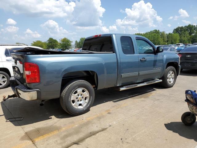 1GCRCSE04BZ263870 - 2011 CHEVROLET SILVERADO C1500 LT TEAL photo 3