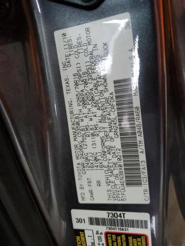 5TFUU4EN3BX010212 - 2011 TOYOTA TACOMA ACCESS CAB შავი ფოტო 13