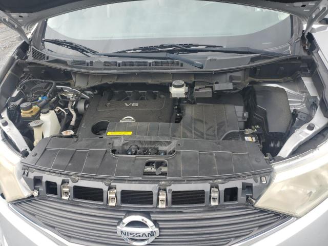 JN8AE2KP2B9012181 - 2011 NISSAN QUEST S SILVER photo 12