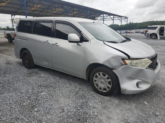 JN8AE2KP2B9012181 - 2011 NISSAN QUEST S SILVER photo 4