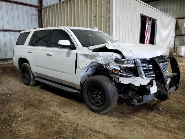 1GNLCDEC9LR270348 - 2020 CHEVROLET TAHOE POLICE WHITE photo 4