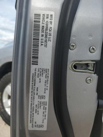 1C6RR6LG5NS192737 - 2022 RAM 1500 CLASS SLT 银色 照片 12