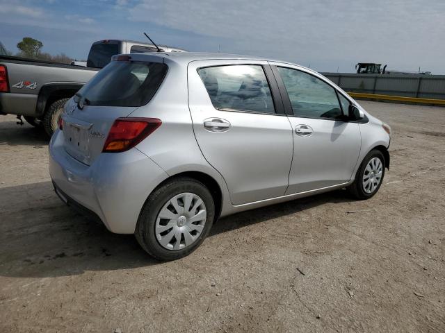 VNKKTUD38HA085372 - 2017 TOYOTA YARIS L SILVER photo 3