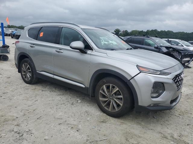 5NMS33AD3LH201494 - 2020 HYUNDAI SANTA FE SEL SILVER photo 4