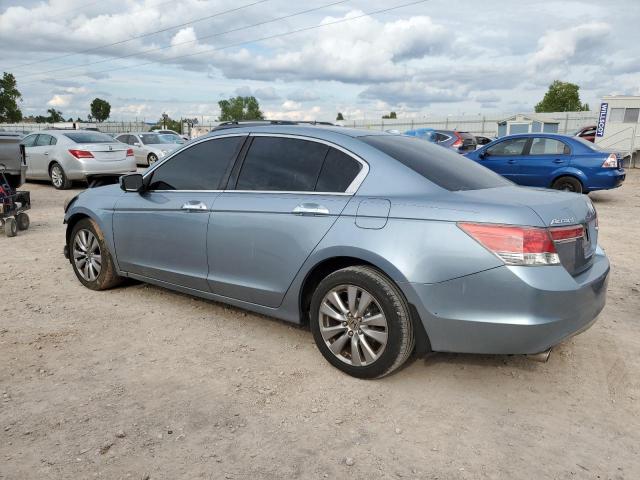 1HGCP3F82CA000735 - 2012 HONDA ACCORD EXL BLUE photo 2