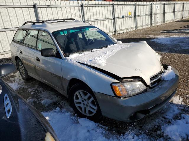 4S3BH6656Y7619745 - 2000 SUBARU LEGACY OUTBACK WHITE photo 4