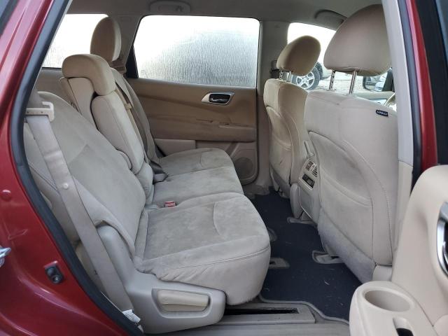5N1AR2MN2FC693331 - 2015 NISSAN PATHFINDER S BURGUNDY photo 10