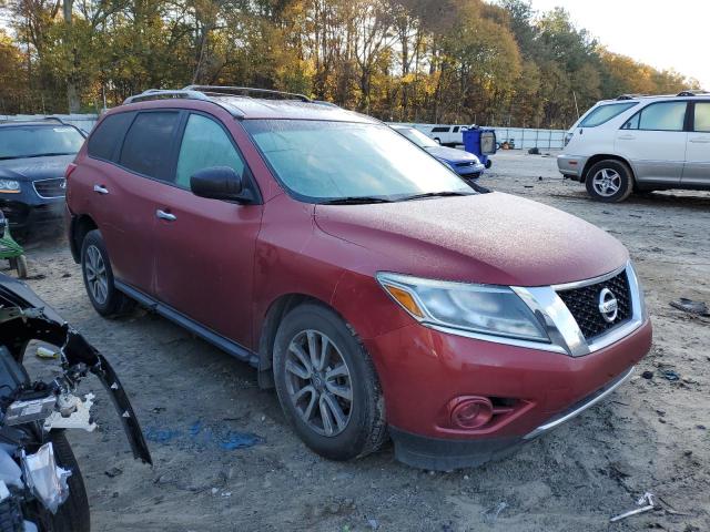 5N1AR2MN2FC693331 - 2015 NISSAN PATHFINDER S BURGUNDY photo 4