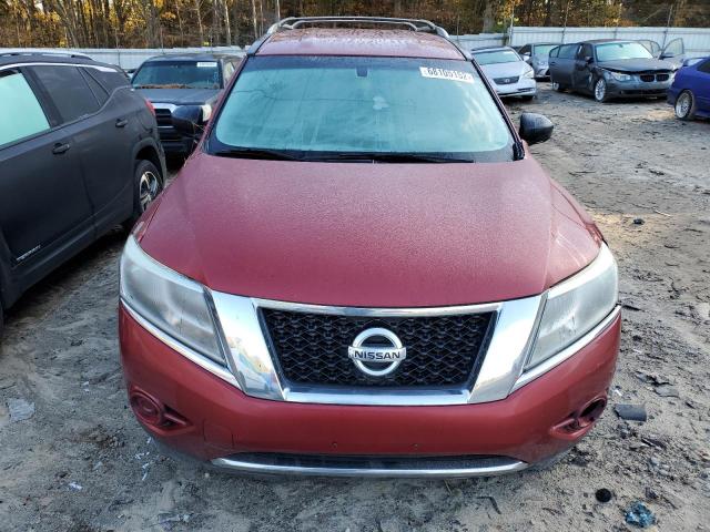 5N1AR2MN2FC693331 - 2015 NISSAN PATHFINDER S BURGUNDY photo 5