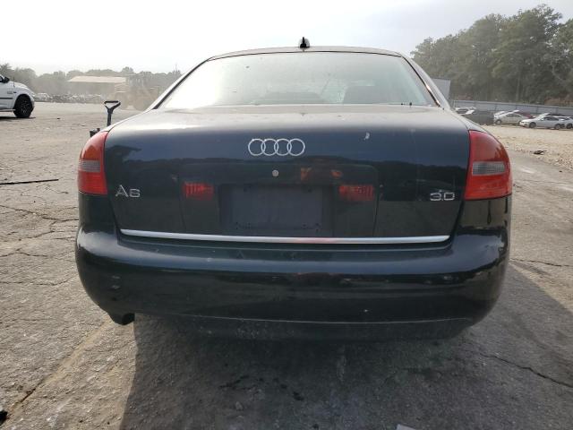 WAUJT64B14N022458 - 2004 AUDI A6 3 BLACK photo 6