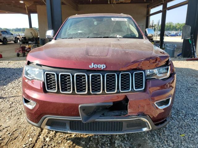 1C4RJFBG6MC619790 - 2021 JEEP GRAND CHEROKEE LIMITED BURGUNDY photo 10