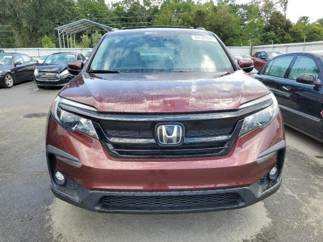 5FNYF5H28NB033261 - 2022 HONDA PILOT SE BURGUNDY photo 5