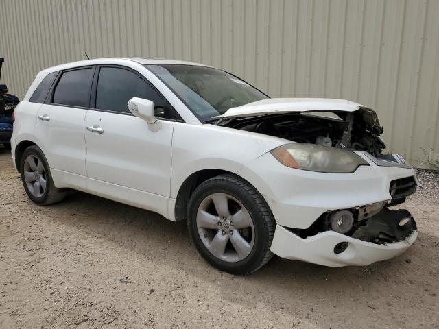 5J8TB18527A020253 - 2007 ACURA RDX TECHNOLOGY WHITE photo 4