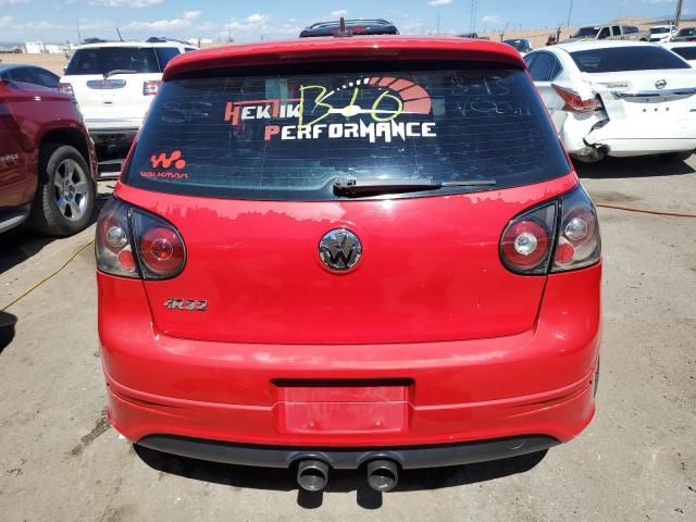 WVWKC71K28W174668 - 2008 VOLKSWAGEN R32 RED photo 6