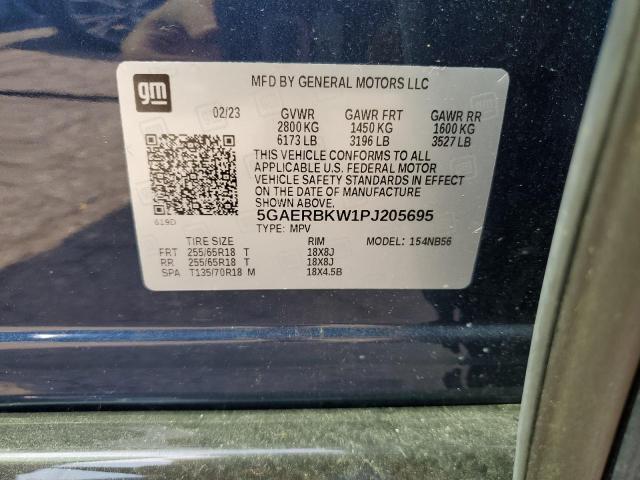 5GAERBKW1PJ205695 - 2023 BUICK ENCLAVE ESSENCE ლურჯი ფოტო 13