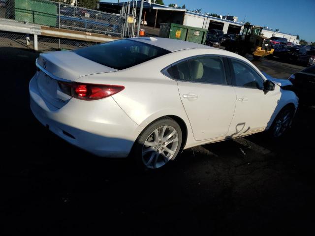 JM1GJ1V55G1456652 - 2016 MAZDA 6 TOURING WHITE photo 3