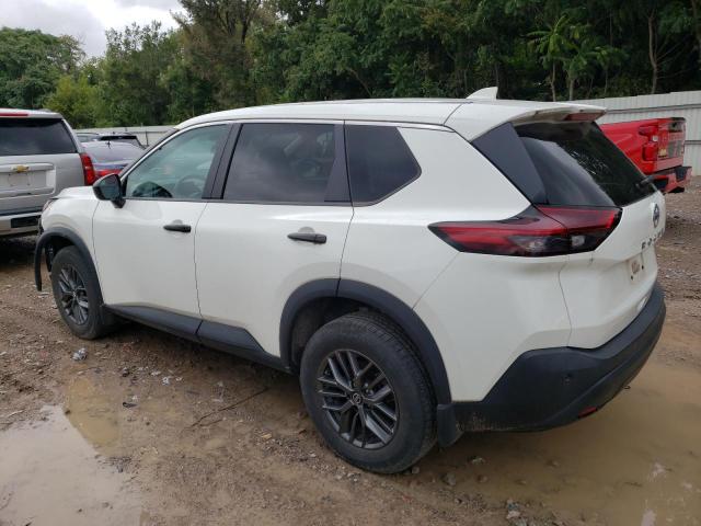 5N1AT3AA3MC795226 - 2021 NISSAN ROGUE S WHITE photo 2