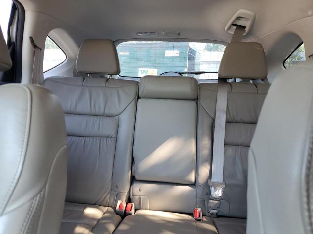5J6RM3H70DL028216 - 2013 HONDA CR-V EXL WHITE photo 10