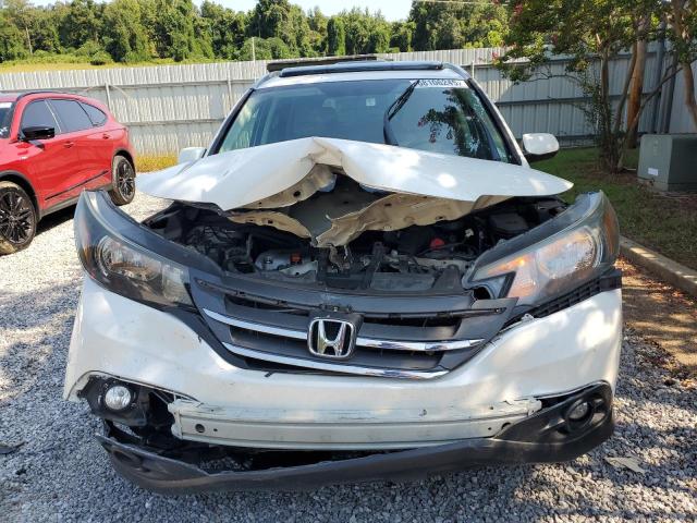 5J6RM3H70DL028216 - 2013 HONDA CR-V EXL WHITE photo 5