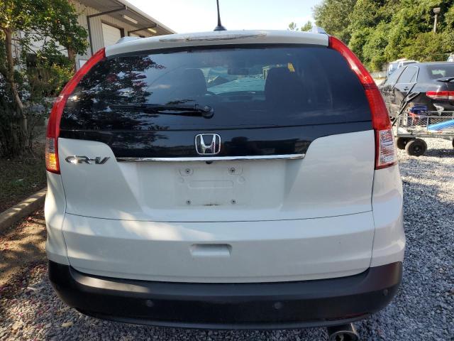5J6RM3H70DL028216 - 2013 HONDA CR-V EXL WHITE photo 6